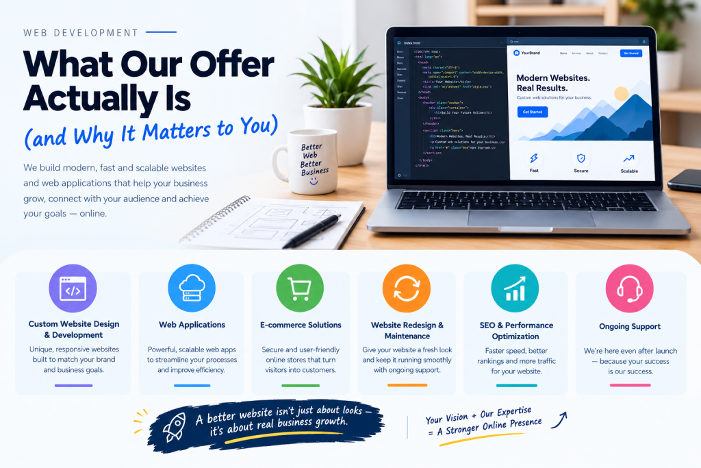what our web development offers